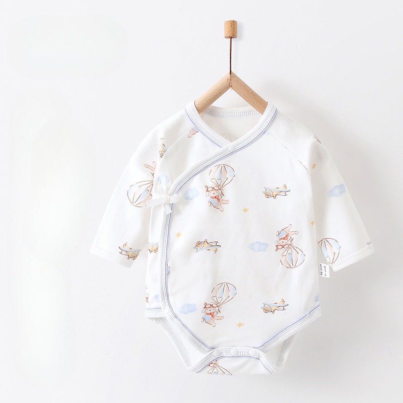100% Cotton Long Sleeve Bodysuit – Fire Ballon Fire Balloon 0-3 M