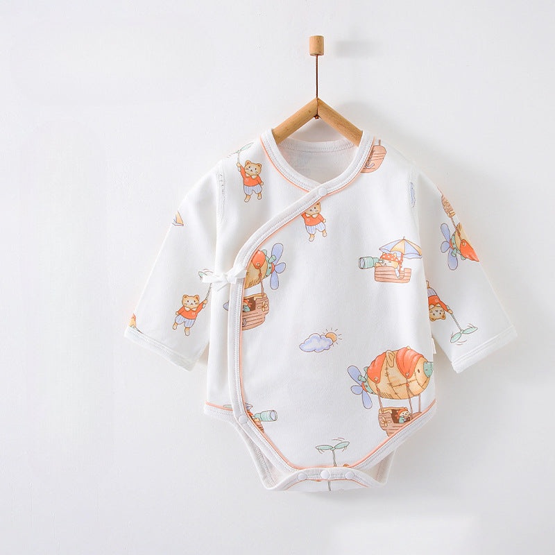 100% Cotton Long Sleeve Bodysuit – Park Park 0-3 M