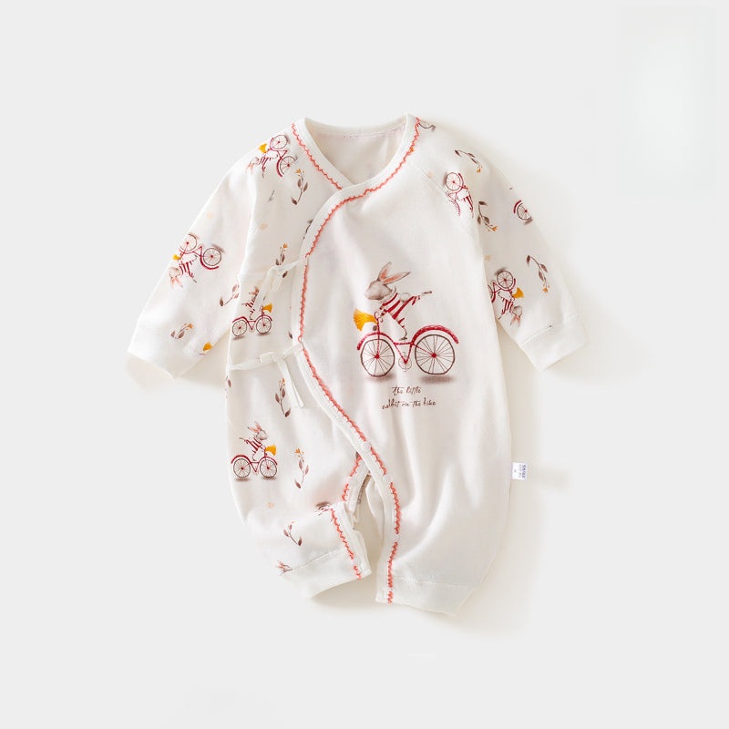 100% Cotton Long Sleeve Kimono Romper – Bunny & Bicycle Bunny & Bicycle NB