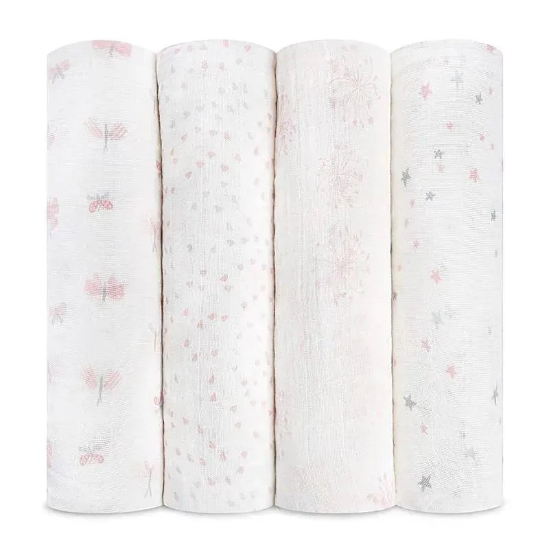 Aden + Anais 47 Classic Swaddles 4-Pack, Lovely Reverie