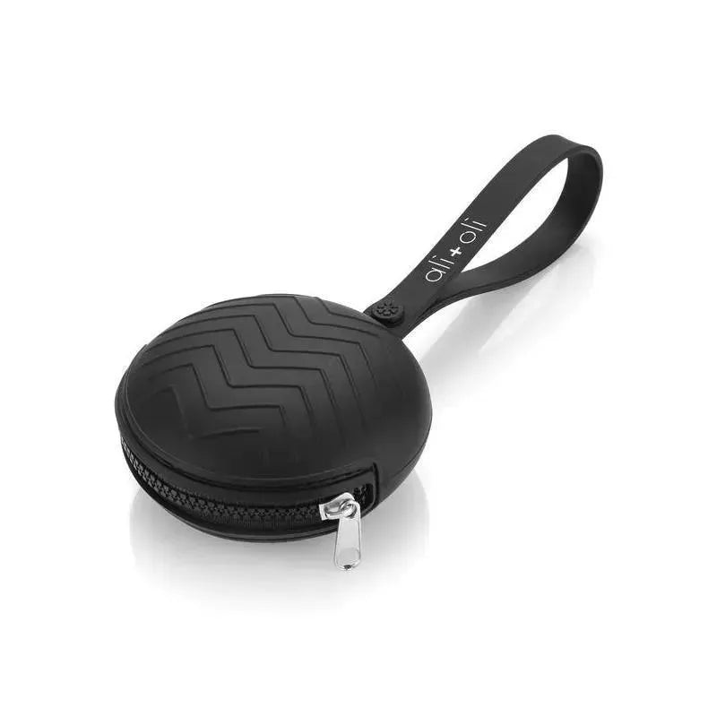 Ali+Oli Silicone Pacifier Case (Black)