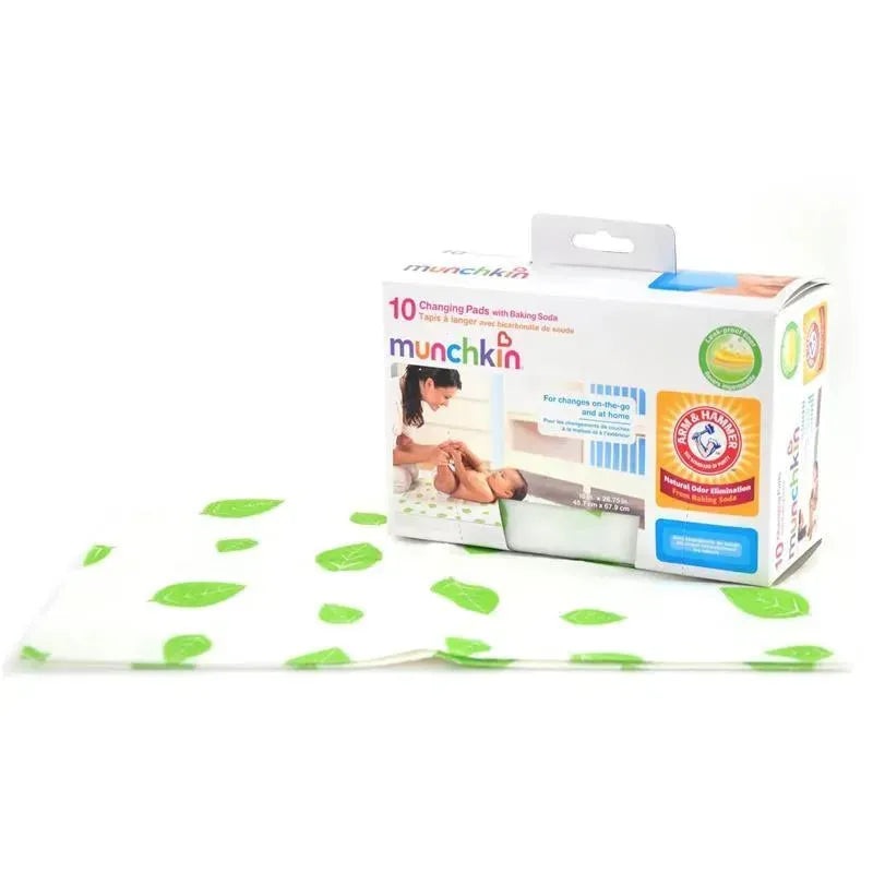 Munchkin Arm & Hammer Disposable Changing Pads, 10-Pack