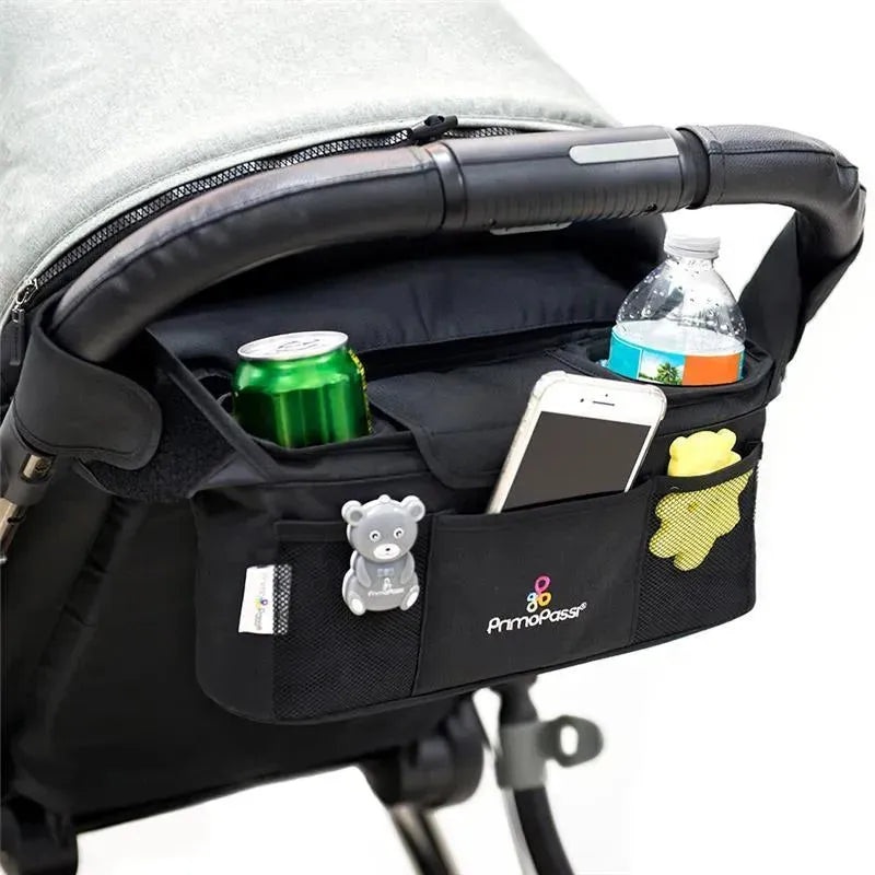 Primo Passi – Baby Stroller Handle Organizer, Black