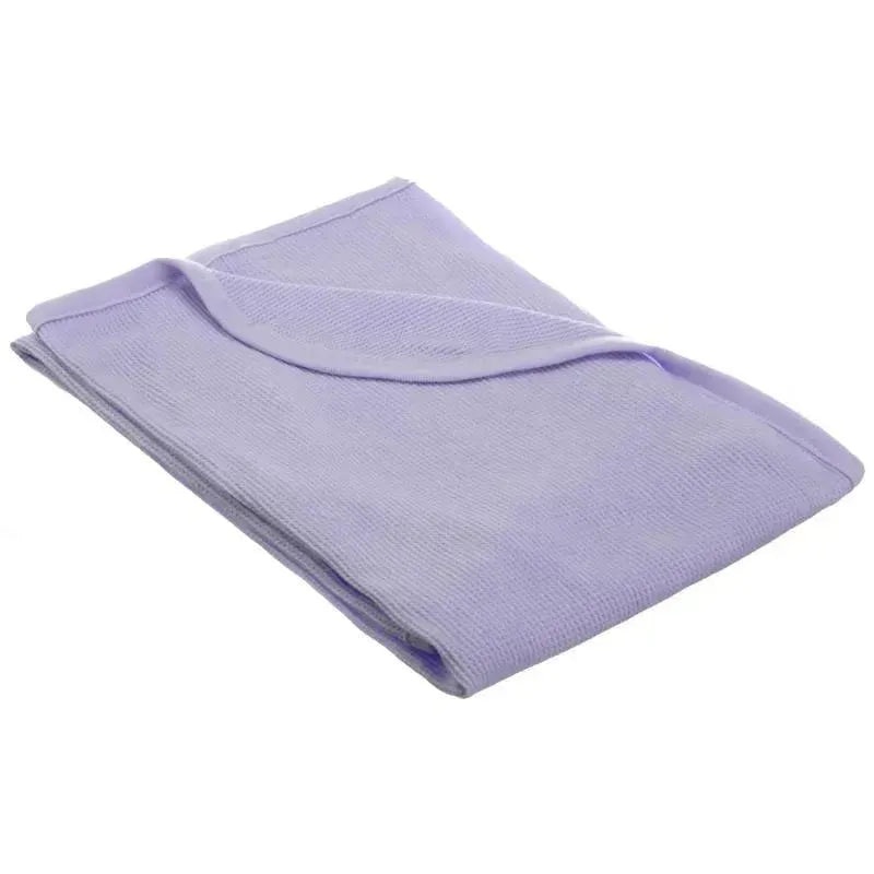 American Baby Company – 100% Cotton Thermal Blanket 30 X 40 Lavender