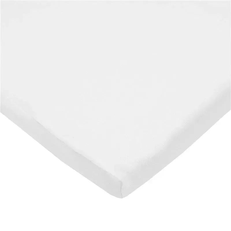 American Baby Company 100% Cotton Value Jersey Knit Bassinet Sheet, White