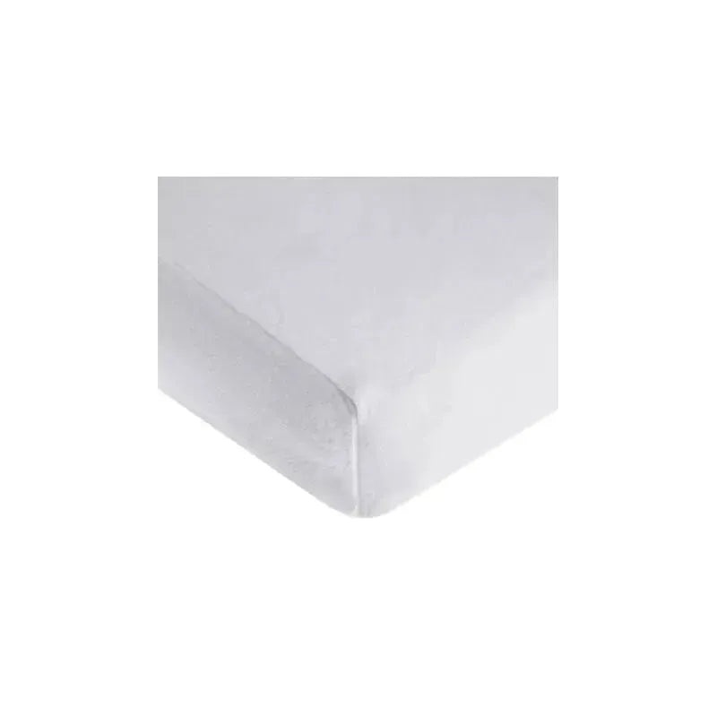 American Baby Heavenly Soft Chenille Fitted Crib Sheet, White