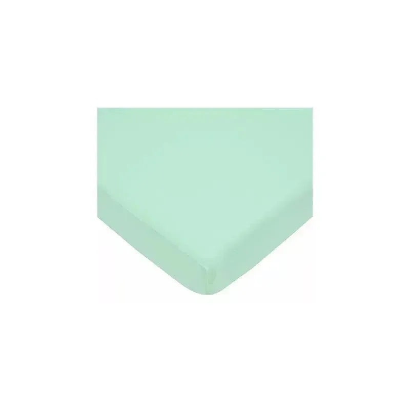 American Baby Value Jersey Crib Sheet, Mint