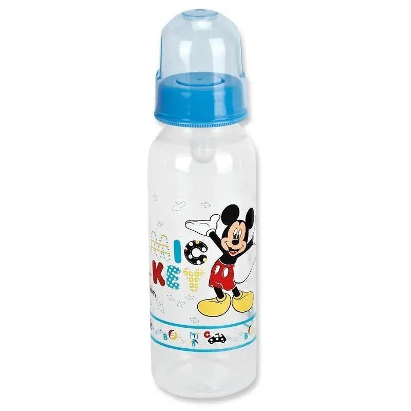 Baby King – Mickey Mouse Printed Bottle 9 Oz, Colors May Vary