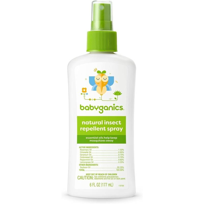 Babyganics – Natural Insect Repellent Spray 6 Oz