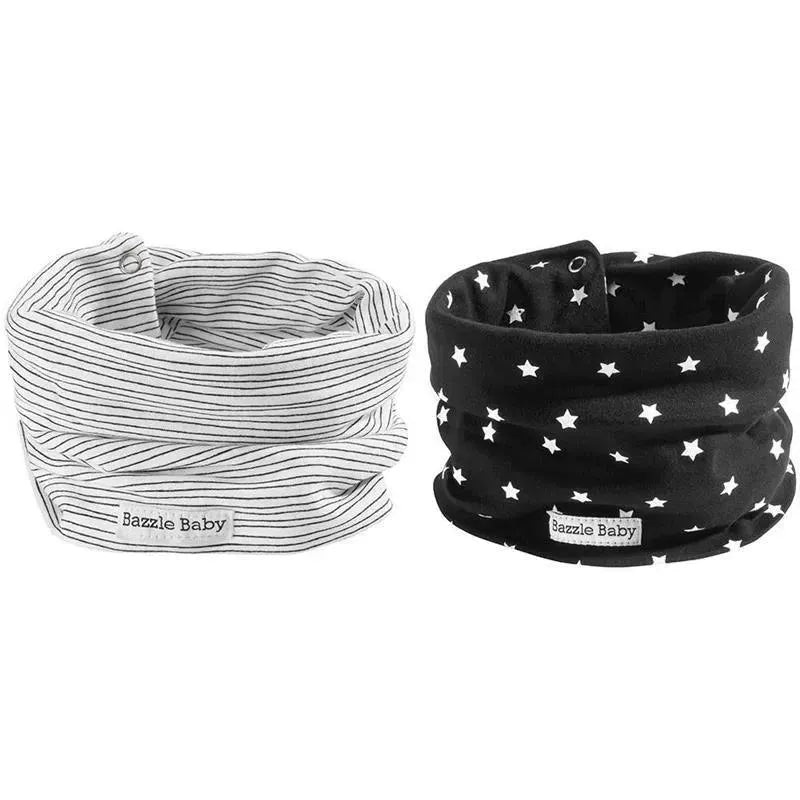 Bazzle Baby – Bandobib 2 PK, Wavy Lines