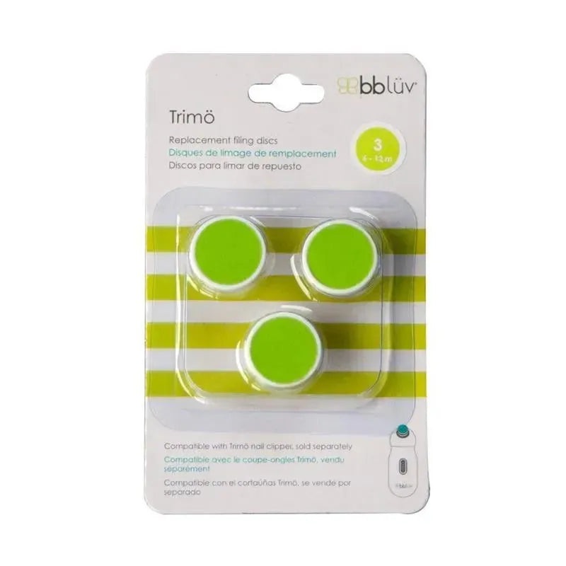 Bbluv Trim Replacement Filing Discs Stage 3, 6-12 m, 3 Count