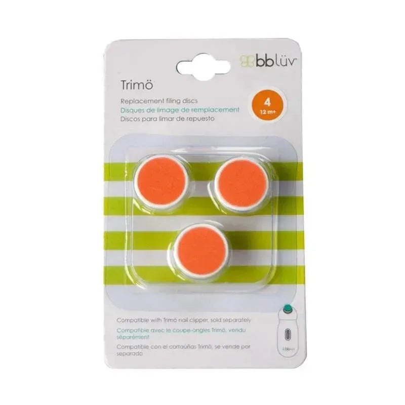 Bbluv Trimo Replacement Filing Disc Stage4, Orange, 12M+