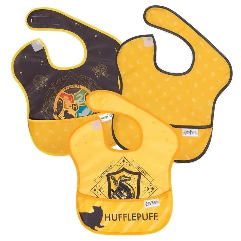 Bumkins 19 – Harry Potter Superbib 3 Pack, Hufflepuff