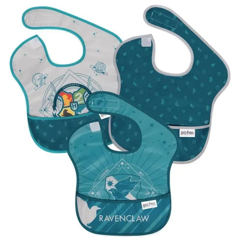 Bumkins 19 – Harry Potter Superbib 3 Pack, Ravenclaw