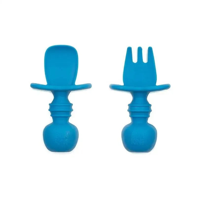 Bumkins – Silicone Chewtensils, Dark Blue