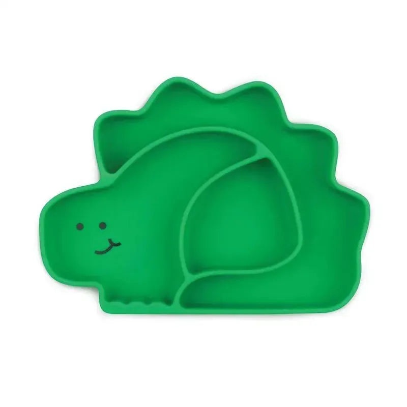 Bumkins Silicone Grip Dish – Dinosaur