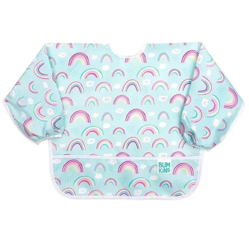 Bumkins – Sleeved Bib, Rainbows