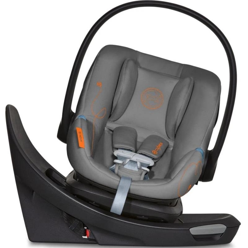 Cybex – Aton G Swivel Infant Car Seat with 180-Degree Rotate, Lava Grey