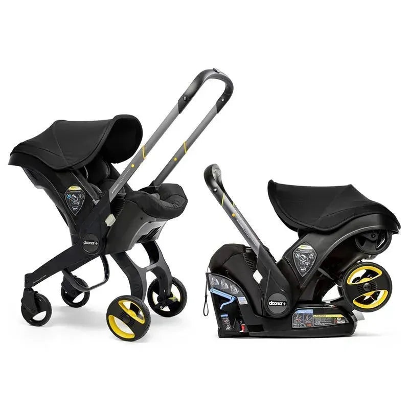 Doona – Infant Car Seat With Base & Stroller, Nitro Black
