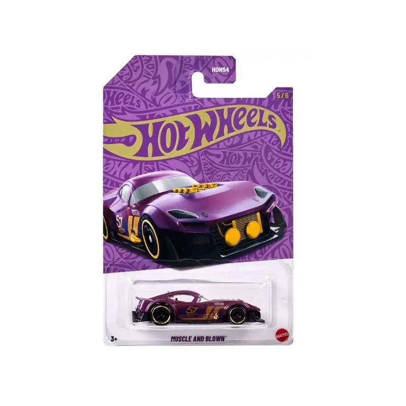 Hot Wheels 57Th Anniversary Purple And Gold Series, Muscle And Blown