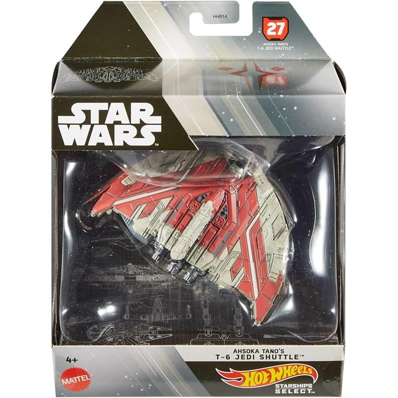 Hot Wheels – Star Wars Starships Ahsoka Tano’s T-6 Jedi Shuttle Diecast Vehicle