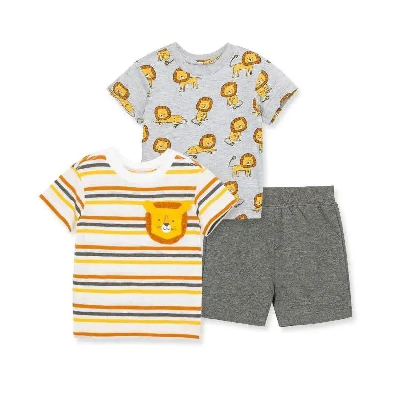 Little Me – 3Pk Baby Boy Lion Play Set