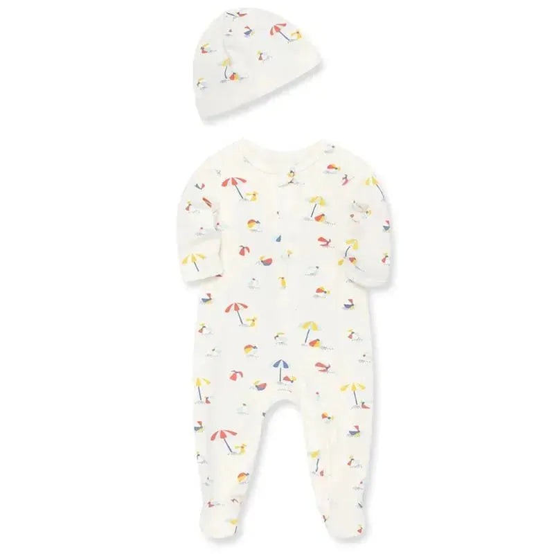 Little Me – Focus Kids Coastal Footie & Hat