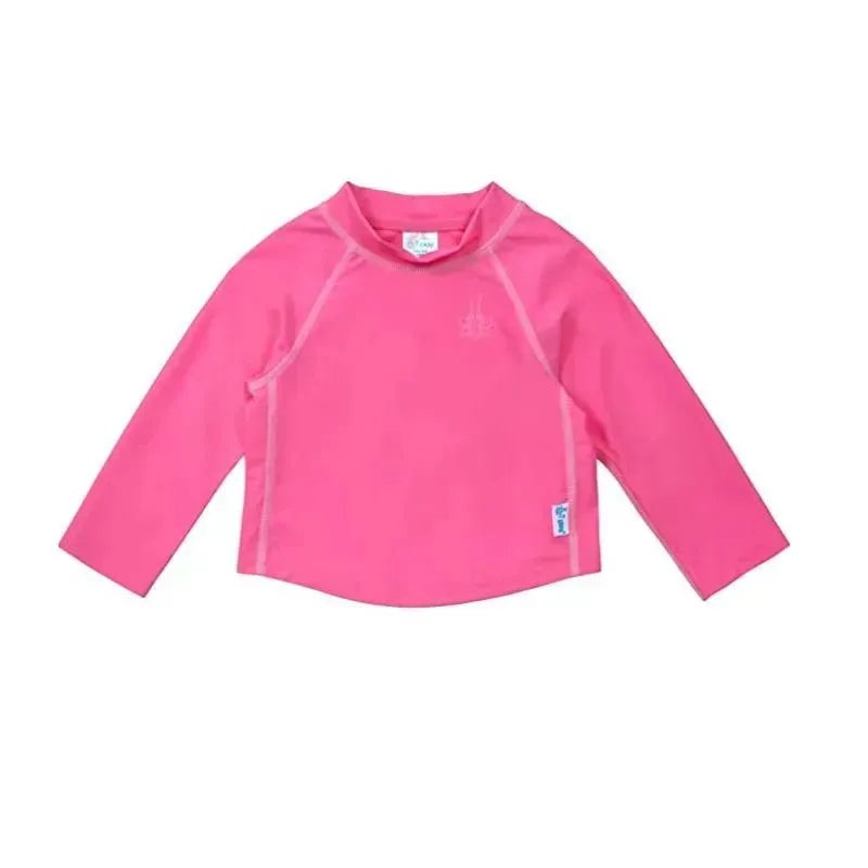 Iplay Baby Sun Shirt Long Sleeve,Hot Pink