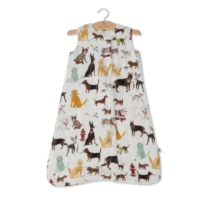 Little Unicorn Cotton Muslin Sleep Bag Large Woof
