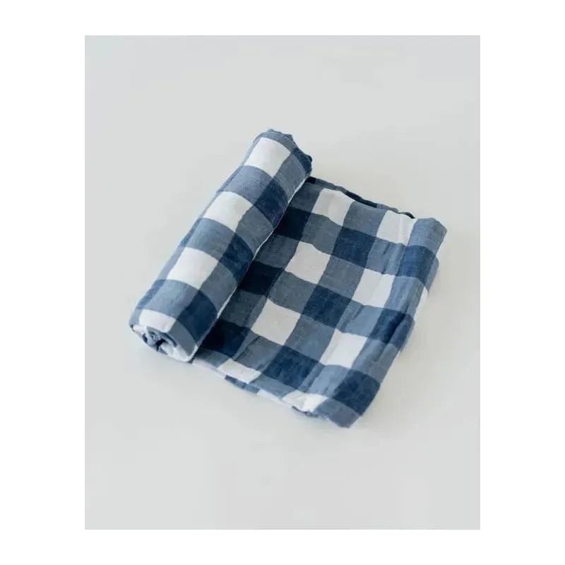 Little Unicorn Cotton Muslin Swaddle Blanket Single – Jack Plaid