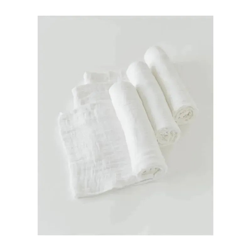 Little Unicorn Cotton Swaddle Set, White
