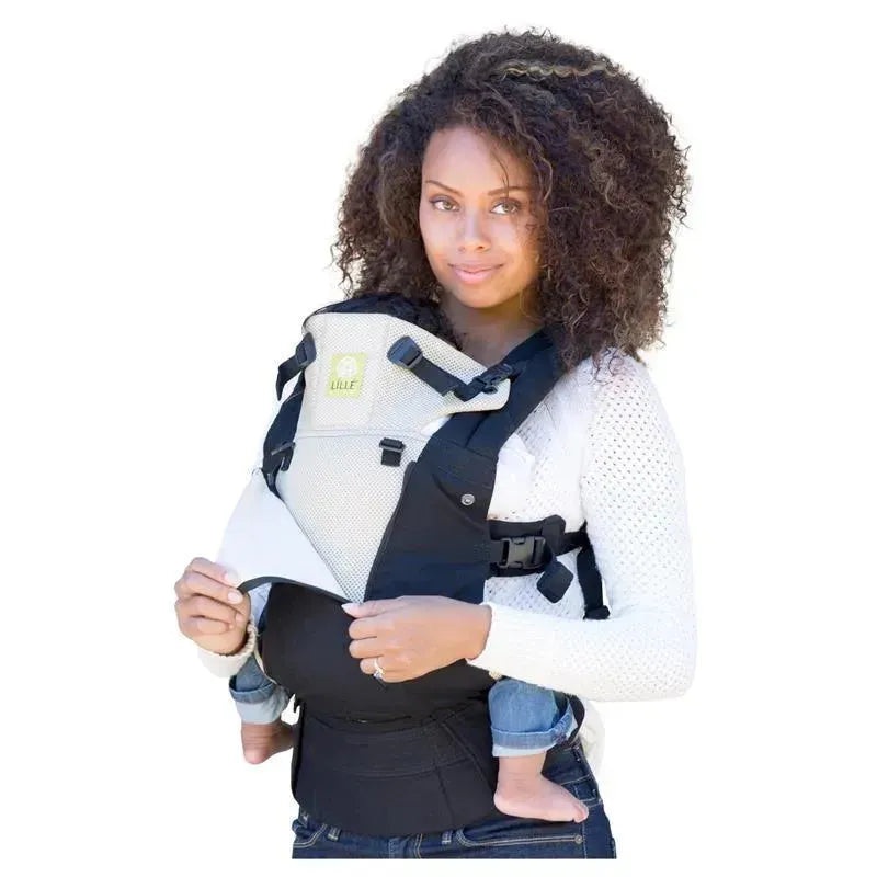 Llle – Complete All Seasons Baby Carrier, Black and Camel
