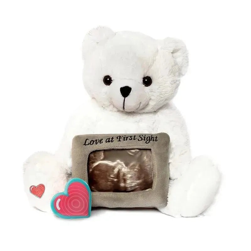 My Baby’ s Heartbeat Ultrasound Teddy Bear Photo Frame White