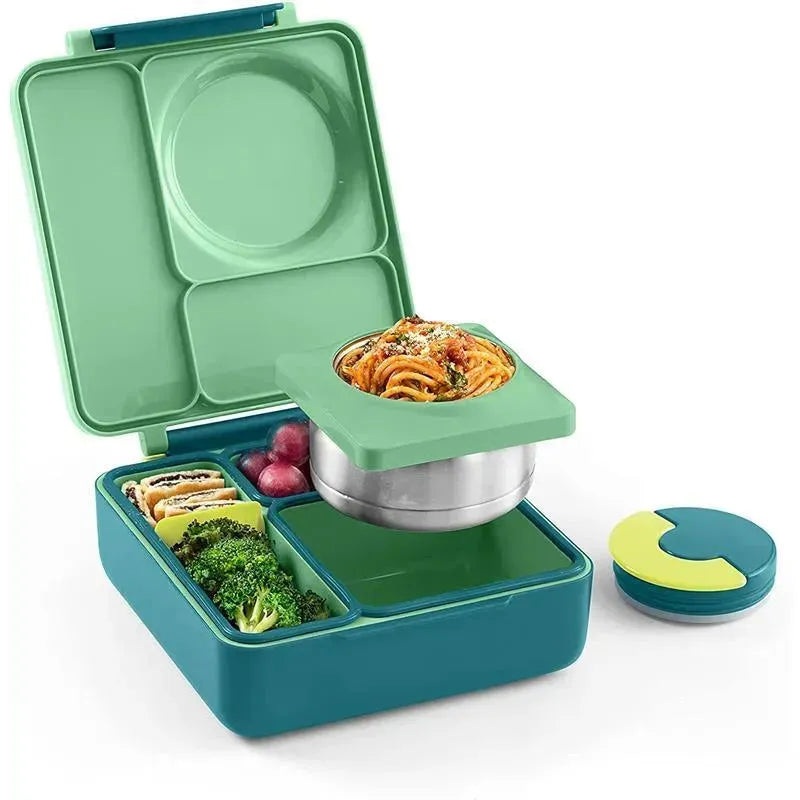 OmieBox – Insulated Bento Box with Leak Proof Thermos Food Jar, Meadow