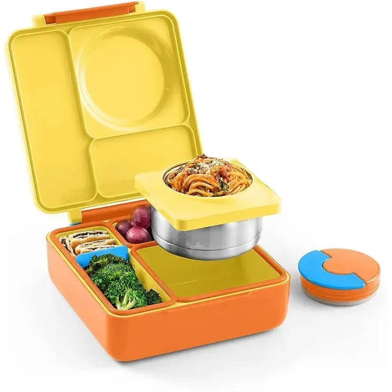 OmieBox – Insulated Bento Box with Leak Proof Thermos Food Jar, Sunshine