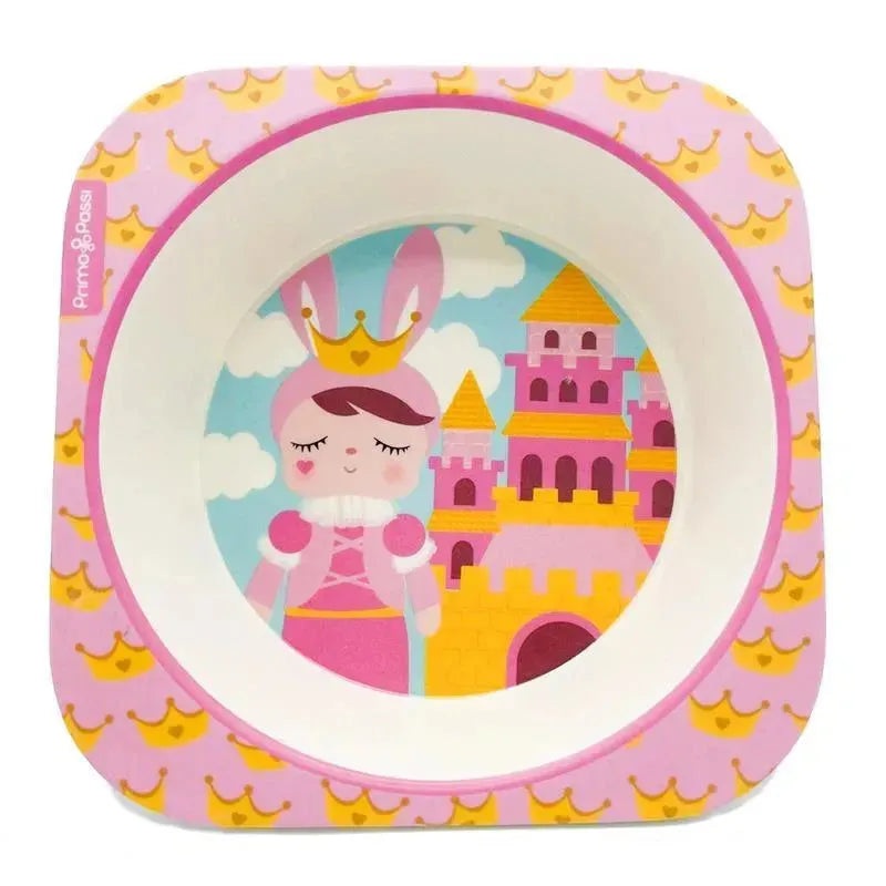Primo Passi – Bamboo Fiber Kids Square Bowl, Metoo