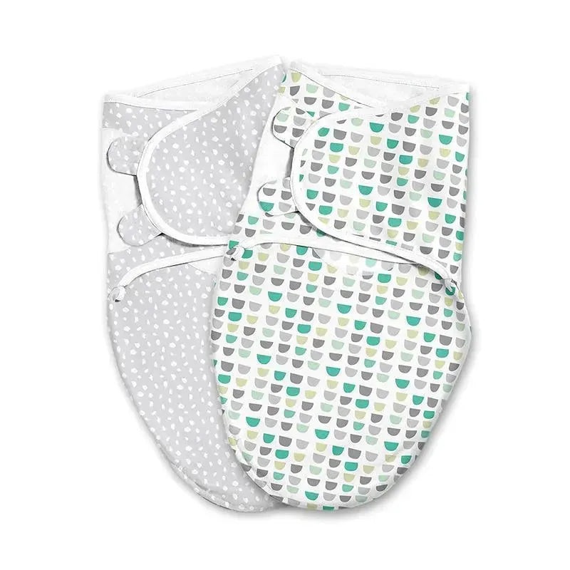 Summer SwaddleMe Luxe Easy Change Swaddle – Gum Drops 2Pk, 0-3M