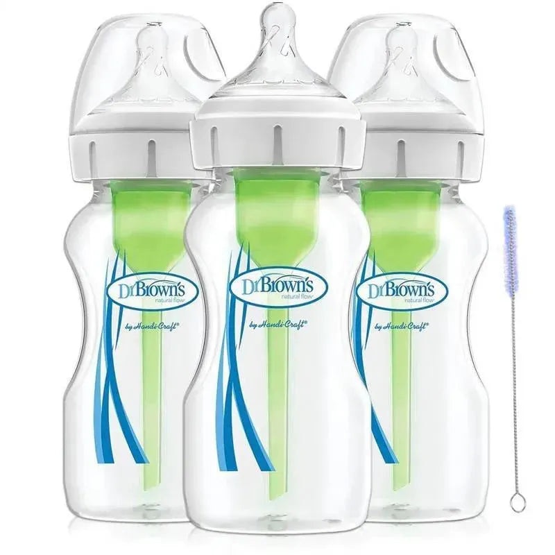 Dr. Brown – 9Oz 3Pk Bottles Options+ Wide-Neck