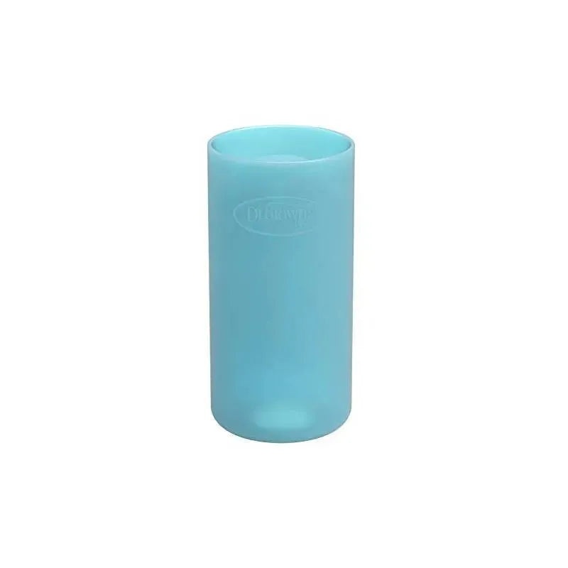 Dr. Brown’s 8Oz / 250Ml Narrow Glass Bottle Sleeve | 100% Silicone Baby Bottle Sleeve – Blue