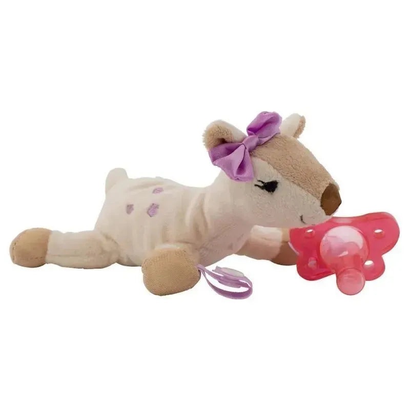 Dr. Brown’s – Deer Lovey with Pink One-Piece Pacifier