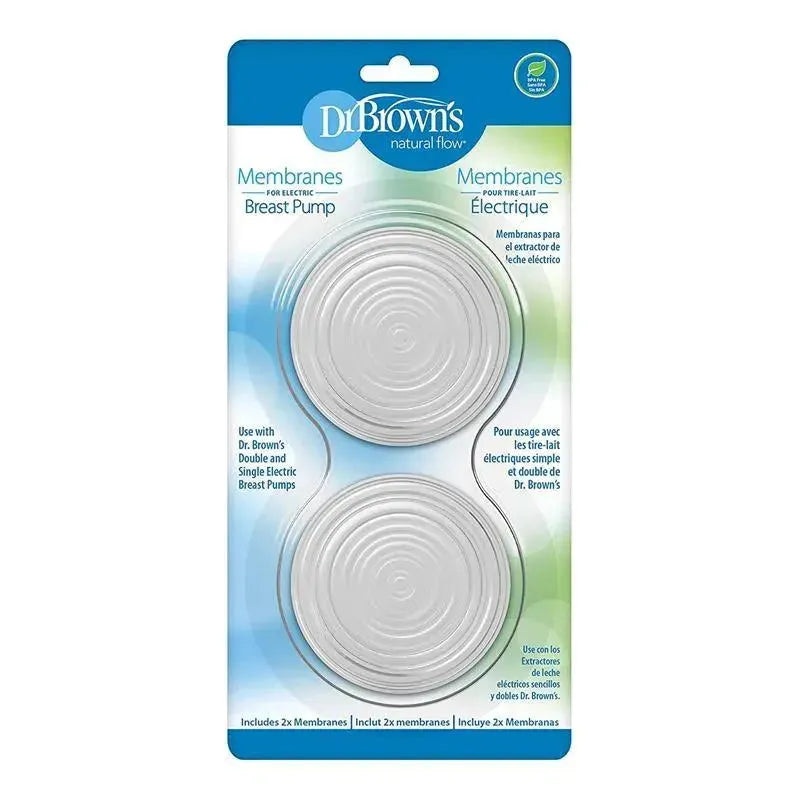 Dr. Brown’s Membranes For Electric Breast Pump, 2Pk
