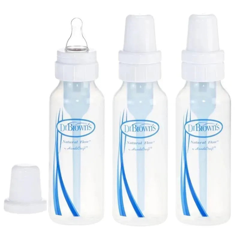 Dr. Brown’s Natural Flow Bottle 3-Pack, 8 oz.