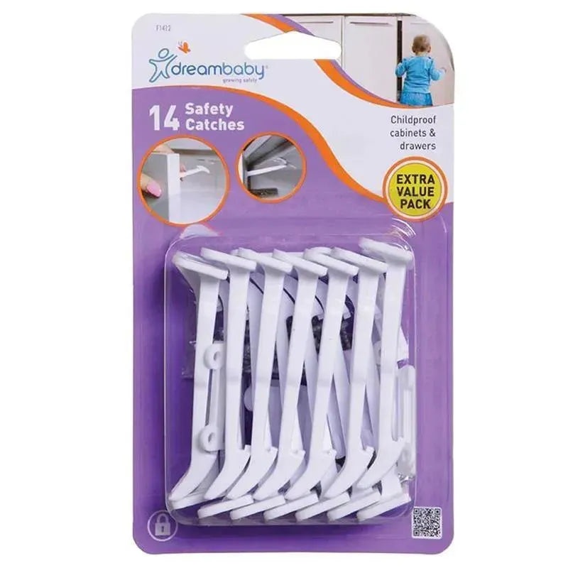 Dreambaby – 14Pk Secure Catches Safety Lock