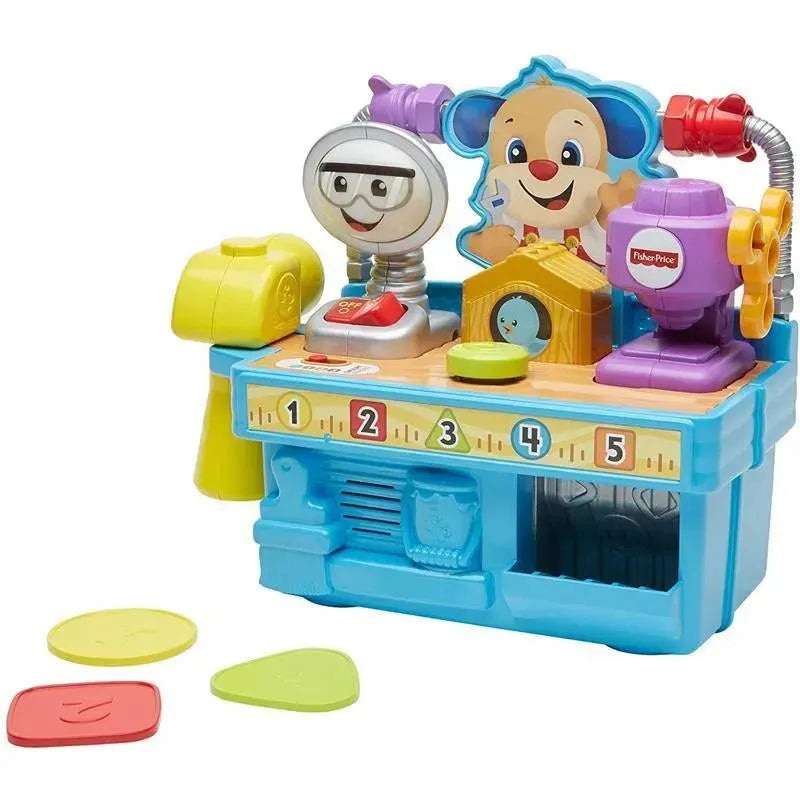 Fisher-Price Busy Learning Tool Bench, Multicolor