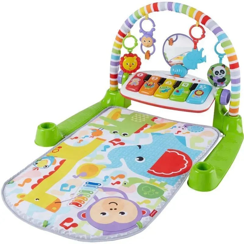 Fisher Price – Deluxe Kick & Play Removable Baby Piano Gym – Green
