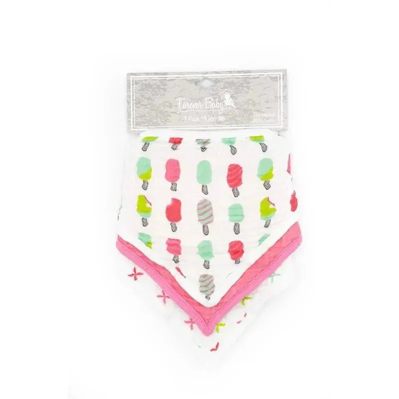Forever Baby Muslin Bib Ice Cream
