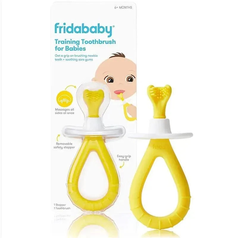Fridababy – Training Toothbrush for Babies with Soft Silicone Bristles