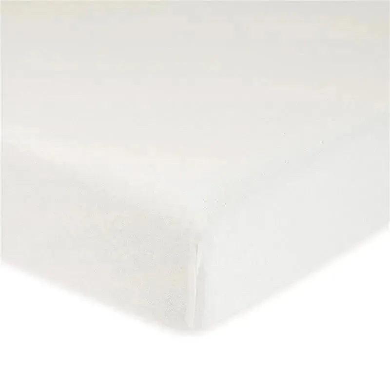 Gerber – Organic Fitted Crib Sheet, White
