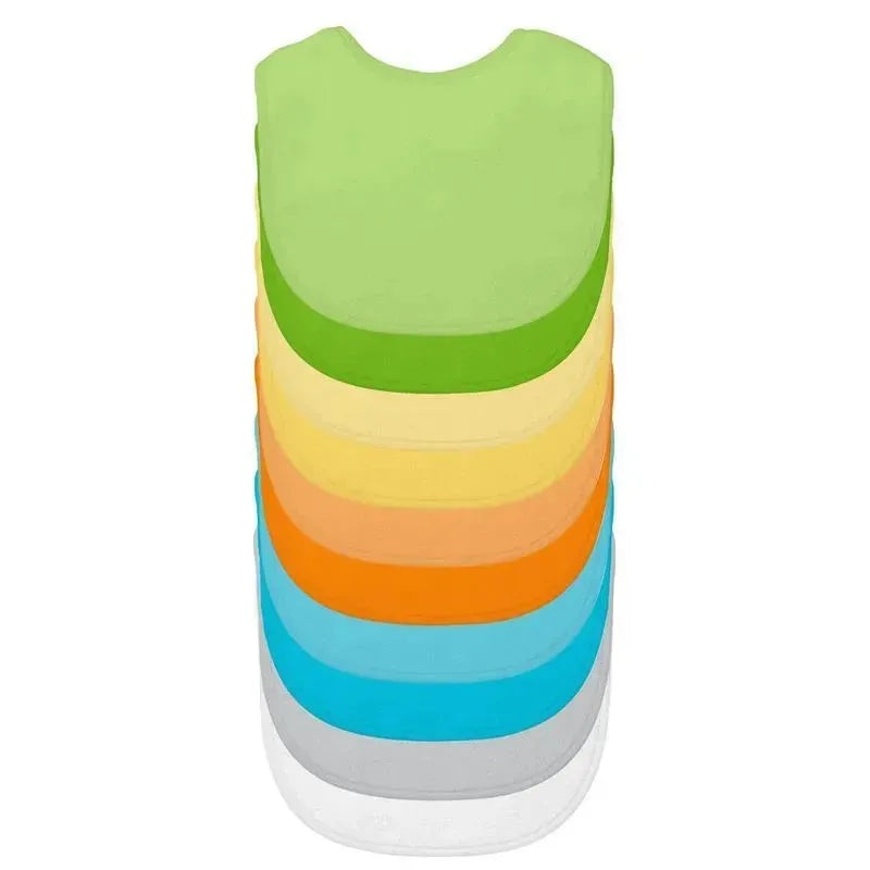 Green Sprouts Stay-Dry Infant Bibs 10-Pack, Green
