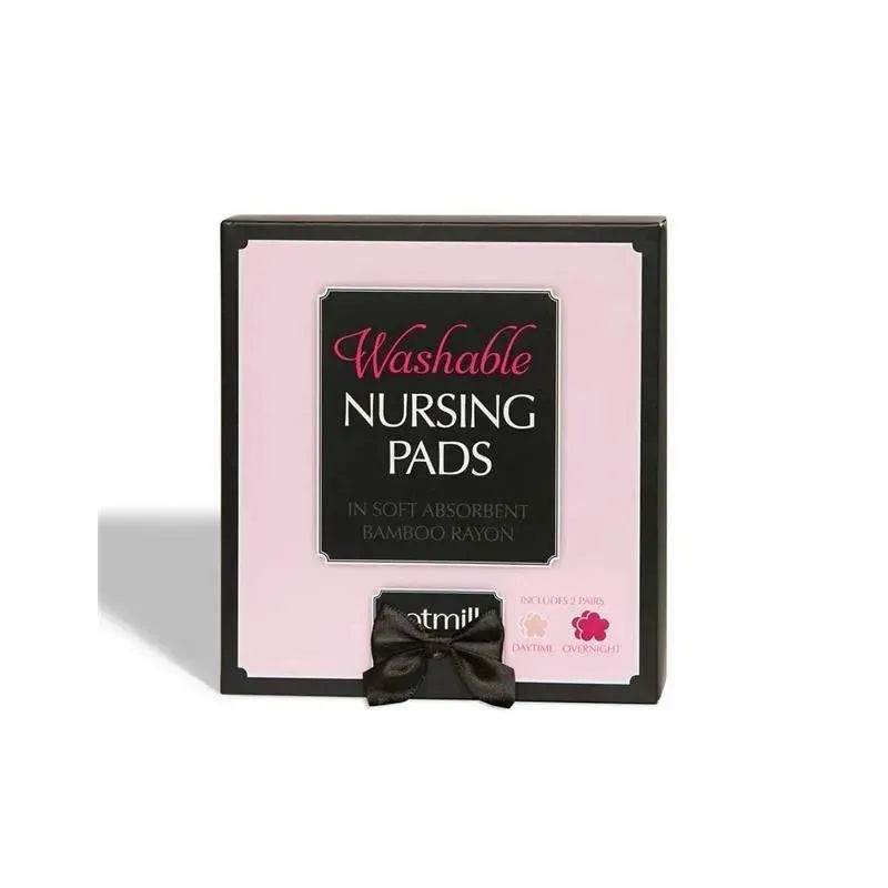 Hotmilk Washable Nursing Pads, 4-Pack